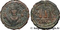 THE EMPIRE FROM ANASTASIUS TO MAURICE TIBERIUS (49 Follis TIBERIUS II CONSTANTINUS Nicomédie 580-581 (34mm, 15,81g, 6h) -