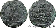 THE MACEDONIAN DYNASTY (867-1081) Follis LEO VI DER WEISE Constantinople 886 (25,5mm, 6,51g, 6h) -