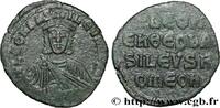 THE MACEDONIAN DYNASTY (867-1081) Follis LEO VI DER WEISE Constantinople 886 (24,5mm, 6,60g, 6h) -