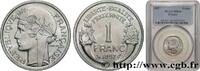 FRANKREICH 1 franc Morlon, légère VIERTE FRANZOSISCHE REPUBLIK 1957 (23mm, 1,30g, 6h) -