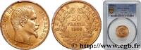 FRANKREICH 20 francs or Napoléon III, tête nue ZWEITES KAISERREICH Paris 1860 (21mm, 6,45g, 6h) -