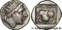 Hellenistic 2 (188 BC to 30 BC) Drachme plinthophore KARIEN - KARISCHE INSELN - RHODOS Rhodes, Carie c. 88-84 AC. (14mm, 2,08g, 12h) -