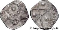 FRANKREICH Denier MÜNZEN DES MEROWINGISCHER - TOURAINE - UNBEKANNT Atelier indéterminé s.m. (10,5mm, 0,65g, h) -