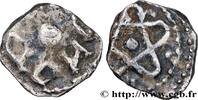 FRANKREICH Denier MÜNZEN DES MEROWINGISCHER - TOURAINE - UNBEKANNT Atelier indéterminé s.m. (11,5mm, 1,16g, h) -