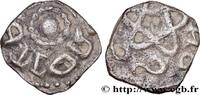 FRANKREICH Denier MÜNZEN DES MEROWINGISCHER - TOURAINE - UNBEKANNT Atelier indéterminé s.m. (11mm, 1,13g, h) -