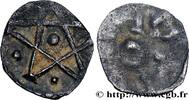 FRANKREICH Obole bractéate au pentalpha MÜNZEN DES MEROWINGISCHER - TOURAINE - UNBEKANNT Touraine (?) s.m. (11mm, 0,46g, h) -