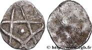 FRANKREICH Obole bractéate au pentalpha MÜNZEN DES MEROWINGISCHER - TOURAINE - UNBEKANNT Touraine (?) s.m. (11mm, 0,59g, h) -