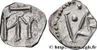 FRANKREICH Denier au monogramme MN MEROWINGISCHEN MÜNZEN - POITOU - METALVS VICVS - Melle ? (Deux-Sevres) Melle (79) s.m. (13mm, 1,07g, 3h) -