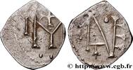 FRANKREICH Denier au monogramme MN MEROWINGISCHEN MÜNZEN - POITOU - METALVS VICVS - Melle ? (Deux-Sevres) Melle (79) s.m. (15,5mm, 0,95g, 12h) -