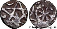 FRANKREICH Denier au pentalpha et à la croix à huit rais MÜNZEN DES MEROWINGISCHER - TOURAINE - UNBEKANNT Touraine (?) s.m. (10mm, 1,26g, h) -