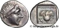Hellenistic 2 (188 BC to 30 BC) Drachme plinthophore KARIEN - KARISCHE INSELN - RHODOS Rhodes, Carie c. 88-84 AC. (13,5mm, 2,21g, 12h) -
