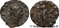 THE MILITARY CRISIS(235 AD to 284 AD) Antoninien CLAUDIUS II GOTHICUS Rome 268-269 (18mm, 3,03g, 1h) -