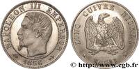 FRANKREICH Essai au module de cinq centimes Napoléon III, têt ZWEITES KAISERREICH 1856 (25mm, 4,76g, 6h) -