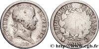 FRANKREICH 2 francs Napoléon Ier tête laurée, République fran GESCHICHTE FRANKREICHS Perpignan 1808 (27mm, 9,42g, 6h) -