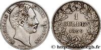 ALLEMAGNE - ROYAUME DE BAVIÈRE - MAXIMILIEN II JOS 1 Gulden ALLEMAGNE - ROYAUME DE BAVIÈRE - MAXIMILIEN II JOSEPH 1859 (29,50mm, 10,54g, 12h) -