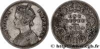 BRITISCH-INDIEN 1 Roupie Victoria BRITISCH-INDIEN Calcutta 1880 (30,5mm, 11,57g, 12h) -