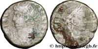THE JULIO-CLAUDIANS (27 BC to 69 AD) Tétradrachme NERO und TIBERIUS Alexandrie, Égypte 66-67 (23mm, 9,13g, 12h) -