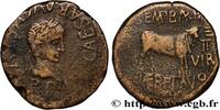 THE JULIO-CLAUDIANS (27 BC to 69 AD) As AUGUSTUS Calagurris c. 2 AC.- 14 AD. (29mm, 11,69g, 11h) -
