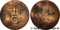 FRANZÖSISCHE KOLONIEN - LOUIS XVI 1 Sol Tampé ou Estampé (sous marqué) 3er type FRANZÖSISCHE KOLONIEN - LOUIS XVI N.D. (22mm, 1,63g, h) -