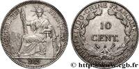 FRANZÖSISCHE-INDOCHINA 10 Centièmes FRANZÖSISCHE-INDOCHINA Paris 1912 (19mm, 2,67g, 6h) -