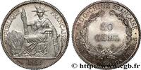FRANZÖSISCHE-INDOCHINA 50 Centièmes FRANZÖSISCHE-INDOCHINA Paris 1936 (29mm, 13,54g, 6h) -