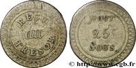 MAURITIUS 25 sous MAURITIUS Calcutta n.d. (17mm, 3,32g, 12h) -