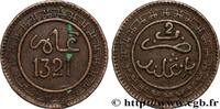MAROKKO 2 Mazounas Abdoul Aziz I an 1321 MAROKKO Birmingham 1903 (20mm, 1,98g, 12h) -
