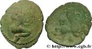 FRANKREICH Bronze au personnage agenouillé GALLIEN - BELGICA - BELLOVACI (Region die Beauvais) Beauvais (60) c. Ier siècle avant J.-C. (18mm, 3,23g, 4h) -