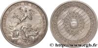 FRANKREICH Médaille, Fondation de l'ordre de Saint-Michel de LOUIS XV DIT LE BIEN AIMÉ (1723) (73,5mm, 187,81g, 12h) -