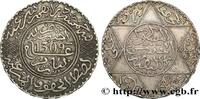 MAROKKO 5 Dirhams Hassan I an 1309 MAROKKO Paris 1891 (32,7mm, 14,53g, 12h) -