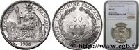 FRANZÖSISCHE-INDOCHINA 50 Centièmes FRANZÖSISCHE-INDOCHINA Paris 1936 (29mm, 13,51g, 6h) -