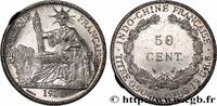 FRANZÖSISCHE-INDOCHINA 50 Centièmes FRANZÖSISCHE-INDOCHINA Paris 1936 (29mm, 13,52g, 6h) -