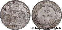 FRANZÖSISCHE-INDOCHINA 20 Centièmes FRANZÖSISCHE-INDOCHINA Paris 1911 (26mm, 5,41g, 6h) -