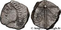 FRANKREICH Drachme “aux feuilles aquatiques” GALLIEN - SÜDWESTGALLIEN - RUTENI (Region die Rodez) IIe-Ier siècle av. J.-C (13mm, 2,13g, 7h) -