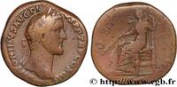 THE ANTONINES (96 AD to 192 AD) Sesterce ANTONINUS PIUS Rome 142 (32mm, 24,84g, 5h) -