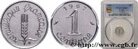 FRANKREICH 1 centime Épi, avec rebord FUNFTE FRANZOSISCHE REPUBLIK Paris 1967 (15mm, 1,65g, 6h) -