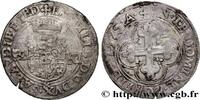 HERZOGTUM SAVOYEN - EMMANUEL PHILIBERT Blanc de 4 sols, 1er type (bianco, o da 4 soldi di HERZOGTUM SAVOYEN - EMMANUEL PHILIBERT Aoste 1575 (26,5mm, 4,00g, 11h) -