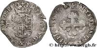 HERZOGTUM SAVOYEN - EMMANUEL PHILIBERT Blanc de 4 sols, 1er type (bianco, o da 4 soldi di HERZOGTUM SAVOYEN - EMMANUEL PHILIBERT Turin 1576 (27mm, 4,64g, 10h) -