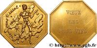 FRANKREICH Jeton de voeux AMOUR ET MARIAGE n.d. (30mm, 12,52g, 12h) -
