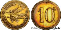 ENTREPRISES, INDUSTRIES ET COMMERCES DIVERS 10 Centimes Louis Vie Hôtel ENTREPRISES, INDUSTRIES ET COMMERCES DIVERS Servian 1916 (30mm, 5,44g, 12h) -