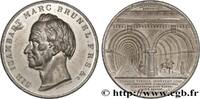 FRANKREICH Médaille, Tunnel de la Tamise, Rotherhite Entrance GRANDE BRETAGNE - VICTORIA UK, Londres 1842 (43,5mm, 26,01g, 12h) -