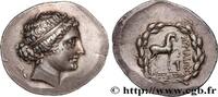 Hellenistic 2 (188 BC to 30 BC) Tétradrachme stéphanophore AEOLIEN - KYME Éolide, Cymé c. 160 AC. (33mm, 16,55g, 12h) -