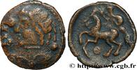 FRANKREICH Bronze “aux abeilles” GALLIEN - BELGICA - AMBIANI (Region die Amiens) Amiens (80) c. 60-40 AC. (17mm, 2,65g, 4h) -