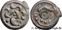 FRANKREICH Potin au sanglier, au torque et aux globules GALLIEN - BELGICA - SUESSIONES (Region die Soissons) c. 60-30 AC. (20mm, 4,31g, 8h) -