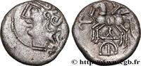 FRANKREICH Denier KALETEDOY, B5 GALLIEN - BELGICA - LINGONES (Region die Langres) c. 80-50 AC. (13,5mm, 1,88g, 12h) -