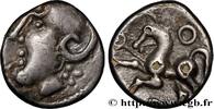 FRANKREICH Denier à la tête casquée GALLIEN - NORDGALLIEN - ÆDUI (BIBRACTE, Region die Mont-Beuvray) Autun (71) c. 80-50 AC. (13,5mm, 1,13g, 12h) -