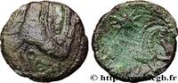 FRANKREICH Bronze au personnage courant GALLIEN - BELGICA - BELLOVACI (Region die Beauvais) Beauvais (60) c. Ier siècle avant J.-C. (15mm, 2,05g, 7h) -