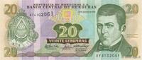 HONDURAS 20 Lempiras HONDURAS 20 Lempiras 2004 ST -
