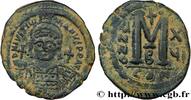 THE EMPIRE FROM ANASTASIUS TO MAURICE TIBERIUS (49 Follis JUSTINIANUS I Constantinople 542-543 (35mm, 20,83g, 7h) -