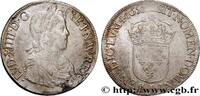 FRANKREICH Écu, portrait à la mèche longue LOUIS XIV THE SUN KING Bayonne 1652 (39mm, 26,90g, 6h) -